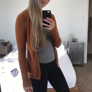 Rust Cardigan